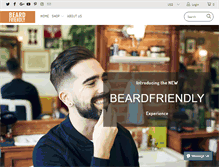 Tablet Screenshot of beardfriendly.com